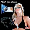 72Inch Video Glasses Private Cinema,Glasses Movie,MP5 